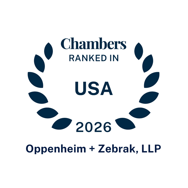 Ranked by Chambers and Partners USA, 2025 O+Z - Intellectual Property: Trademark, Copyright & Trade Secrets, District of Columbia